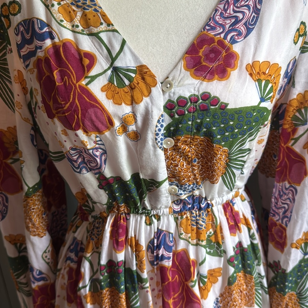 Roberta Roller Rabbit - Flower Pattern - Long Puf… - image 5